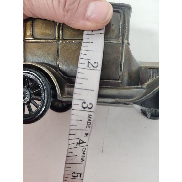 VINTAGE 1926 Ford Banthrico Inc Original 1950 Metal Car Coin Bank Alexandria - Picture 9 of 9